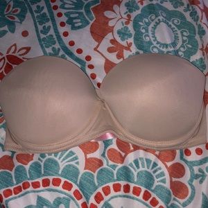 VS Pink Strapless Bra